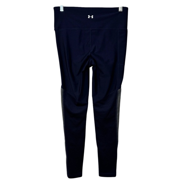 Under Armour U.S. Navy leggings fitted heatgear women’s medium Athleisure gym - Picture 4 of 14